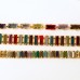 Rectangle rhinestones cup chains Rectangle rhinestones cup chains